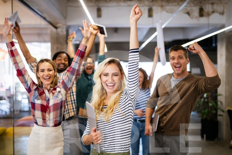 Freude über Rabatte