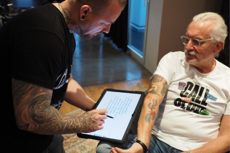 Tattoo zeigen Alfons